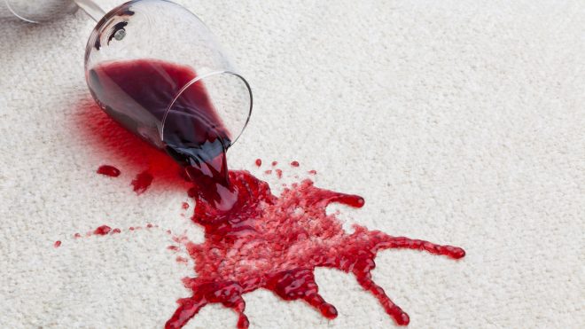 The Best Ways to Clean an Old Wine Stain from Carpet